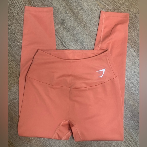Gymshark Vibrant Orange Leggings - Picture 1 of 4